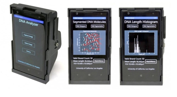 Accessory That Turns a Smartphone into DNA Scanner