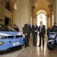 Italian police in new electric BMWs