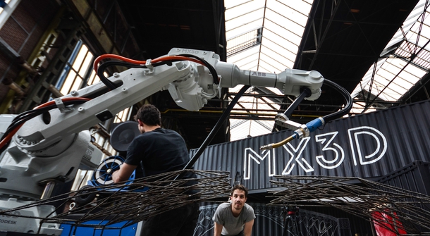 Dutch Company MX3D to create World’s First 3D Printed Steel Bridge