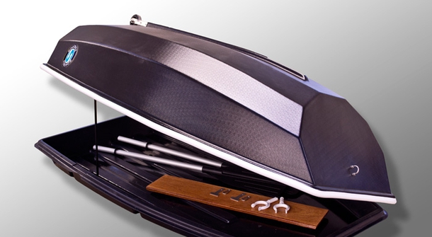 Car roof box and boat, all in one!