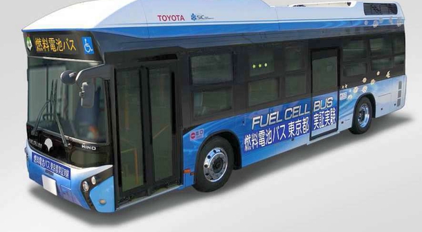 Fuel Cell Bus undergoes testing in Toyota City