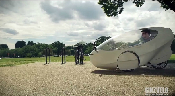 The new human-electric trike goes on for miles and miles