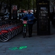 Safer cycling in London: 250 Santander hire bikes sporting the Blaze Laserlight