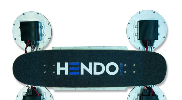 The updated Hendo 2.0 hoverboard