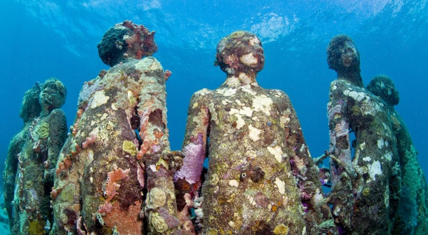 Underwater art: Silent Evolution Sculptures are getting dressed into corals