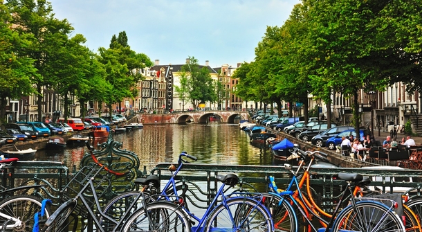 When in Amsterdam are out of bicycle parking spaces, they simply build 40.000 more