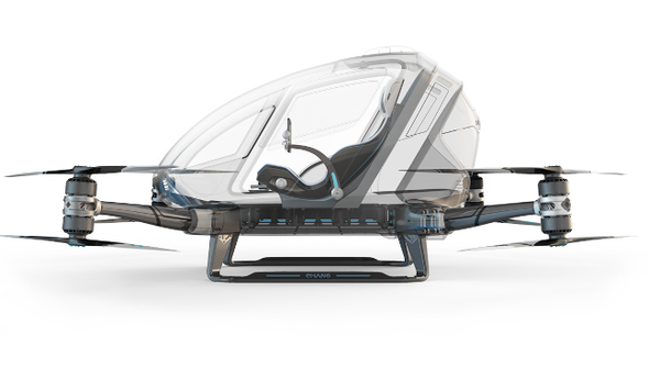 Ehang Drone To Carry Human Passengers