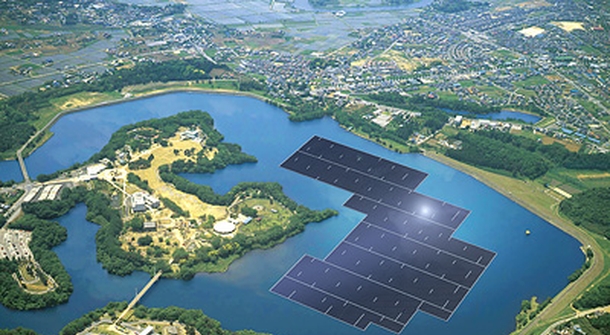 World’s largest floating solar project is being built in Japan