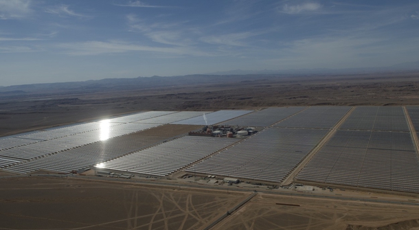 Switched on: Morocco's massive solar plant in the desert