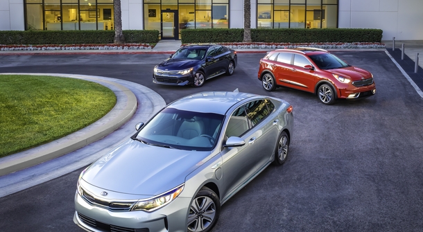 Kia's eco-friendly line-up in Chicago