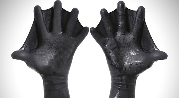 Darkfin Gloves: swim like fish