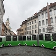 Hop on Urban, the zero-emission sightseeing train in Ljubljana!