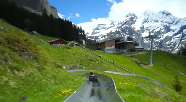 VIDEO: This slide isn't for the faint-hearted