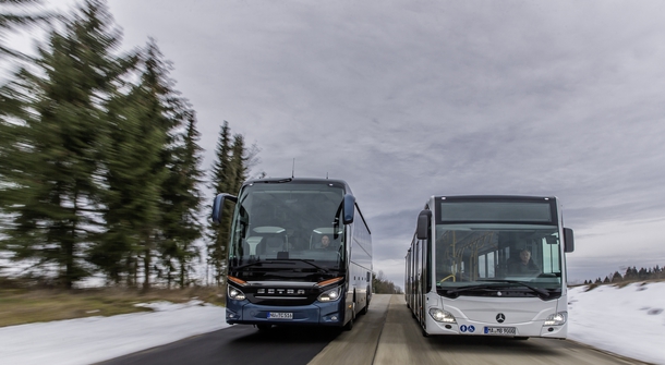 Electric & Hydrogen Fuel-Cell Buses coming from Daimler