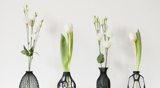 Make plastic bottles useful with 3D printed vases