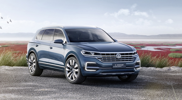 Volkswagen T-Prime Concept GTE: electric show for China