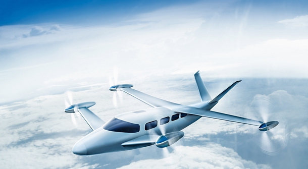In the air: Diamond Aircraft