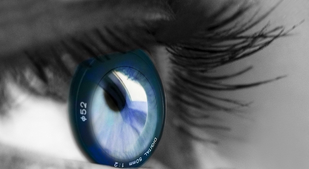 Sony's future for contact lenses: blink and record!