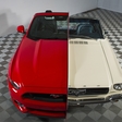 Ford Mustang with a double face at National Inventors Hall of Fame Museum