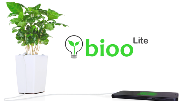 Bioo Lite: Charge your Phone with the Power of a Plant
