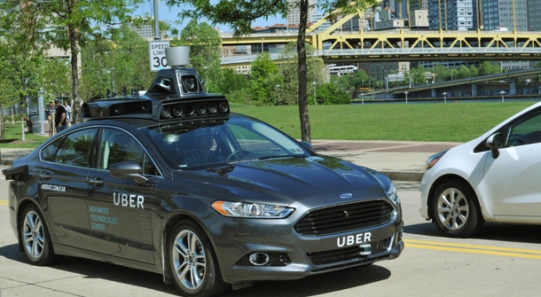 Uber’s first self-driving car test-driving in Pittsburgh