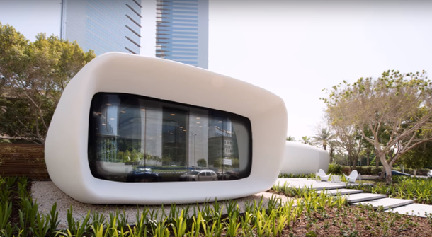 World's first 3D-printed office building