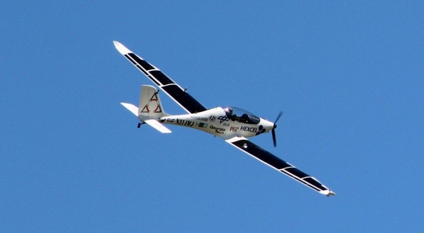Aerospace firm successfully tests solar-powered aircraft