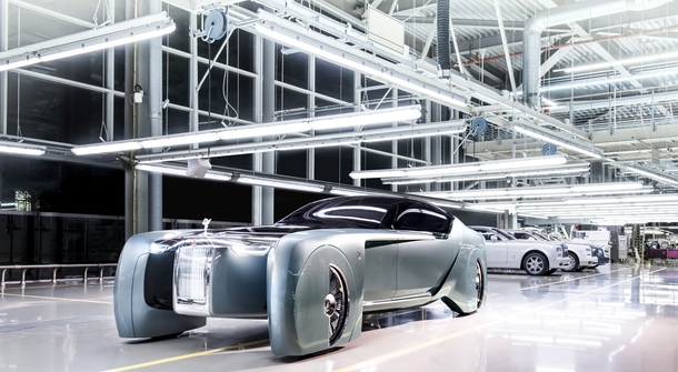 A grand vision of the future of luxury mobility
