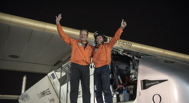 Solar Impulse 2 complete the first ever round-the world solar flight