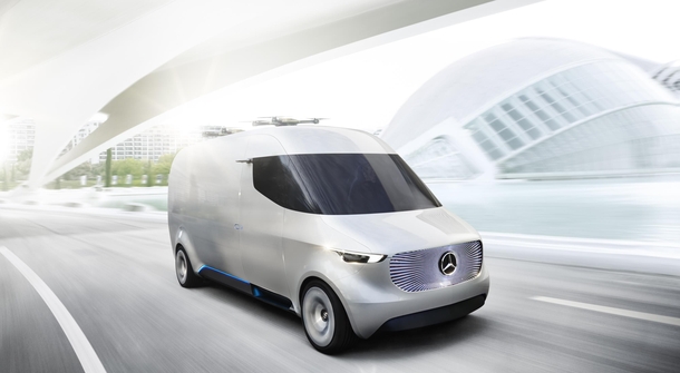 Mercedes-Benz Vision Van: the intelligent, interconnected electric vehicle for tomorrow