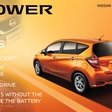 Nissan with its new electric-motor drivetrain