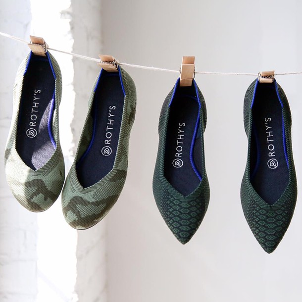 rothys recycled shoes