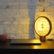 HENG Balance Lamp is a unique wooden lamp with switch in mid-air