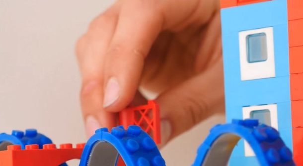 Lego tape turns anything into a Lego-friendly surface