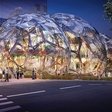 Amazon's building the Spheres with 450 plant species