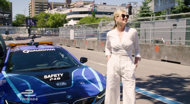 Enjoy the ride in a BMW i8 with Kate Upton in the passenger seat!