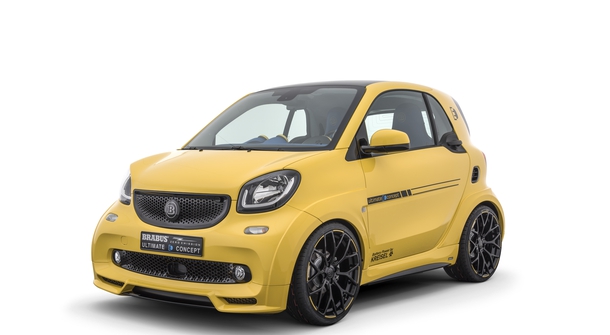 Brabus introduced an extremely sporty electric Smart ForTwo