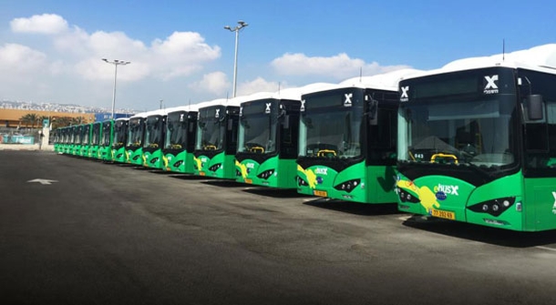 BYD electric buses for Haifa