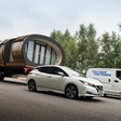 Nissan set the electric towing record