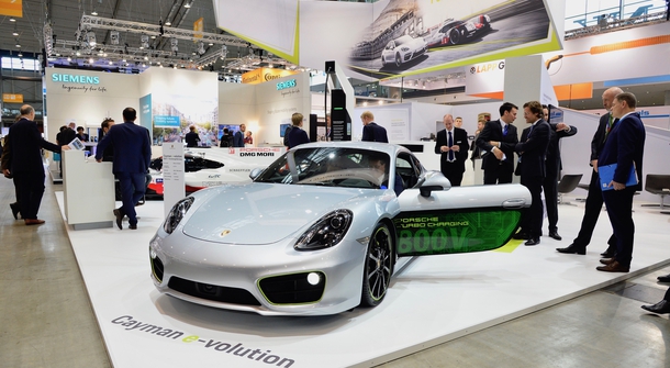 Porsche Cayman e-volution predicts company's electric future