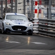 Aston Martin Rapide E hits Monaco Circuit
