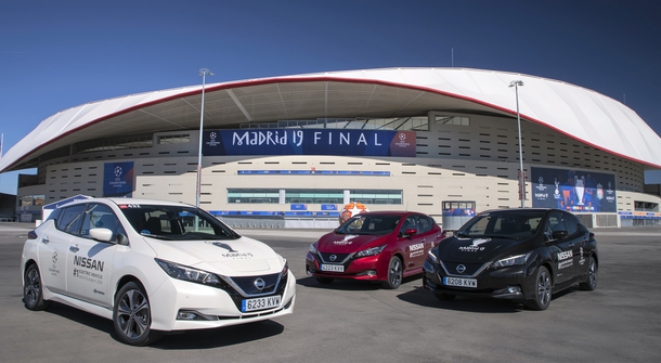 Nissan to supply cars for Champions league's finale