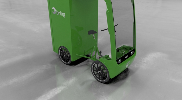 Bicycle-like electric vans to delever post in Norway